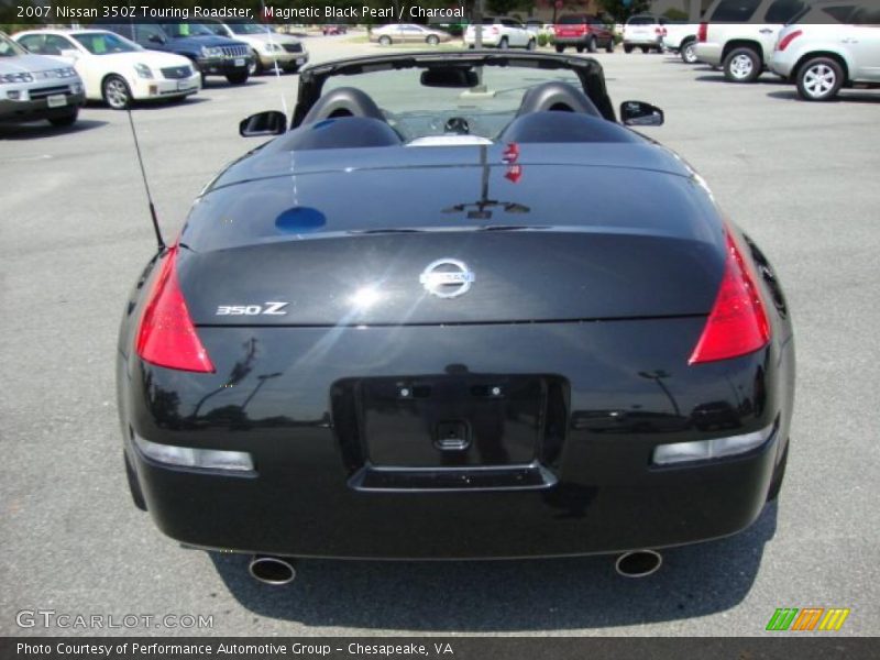 Magnetic Black Pearl / Charcoal 2007 Nissan 350Z Touring Roadster