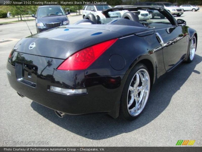 Magnetic Black Pearl / Charcoal 2007 Nissan 350Z Touring Roadster