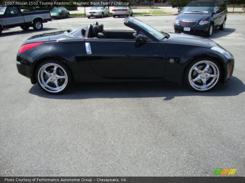 Magnetic Black Pearl / Charcoal 2007 Nissan 350Z Touring Roadster
