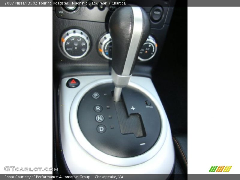 Magnetic Black Pearl / Charcoal 2007 Nissan 350Z Touring Roadster