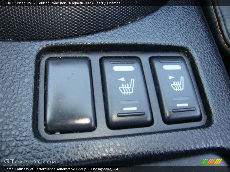 Magnetic Black Pearl / Charcoal 2007 Nissan 350Z Touring Roadster