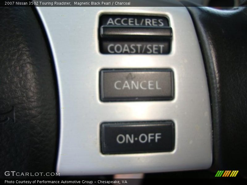 Magnetic Black Pearl / Charcoal 2007 Nissan 350Z Touring Roadster