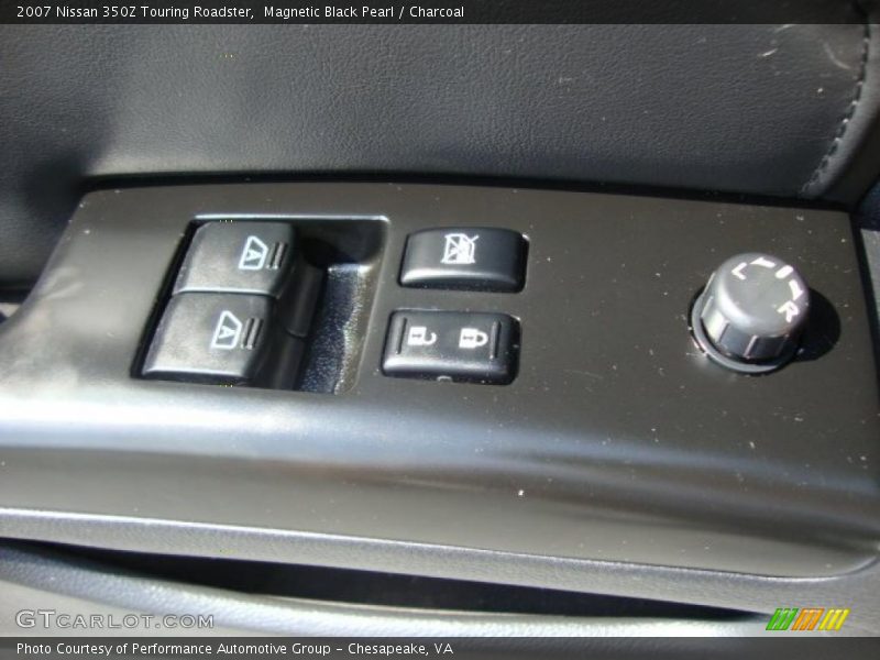 Magnetic Black Pearl / Charcoal 2007 Nissan 350Z Touring Roadster