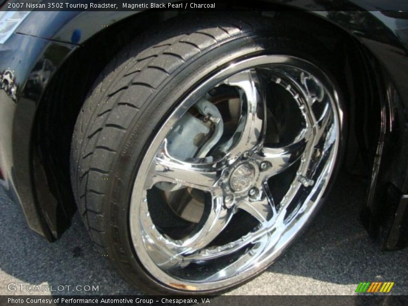 Magnetic Black Pearl / Charcoal 2007 Nissan 350Z Touring Roadster