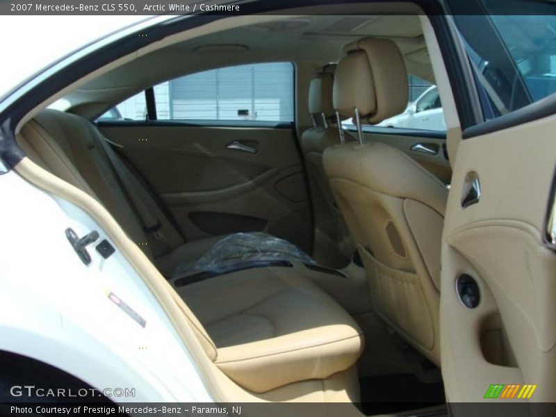 Arctic White / Cashmere 2007 Mercedes-Benz CLS 550