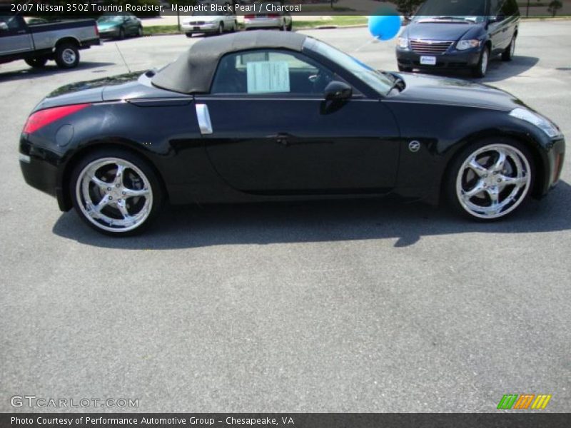 Magnetic Black Pearl / Charcoal 2007 Nissan 350Z Touring Roadster