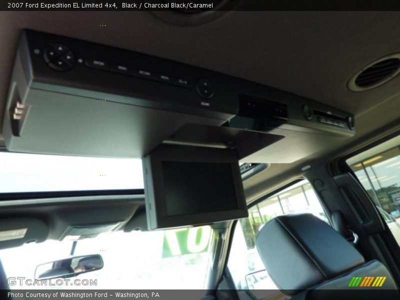 Black / Charcoal Black/Caramel 2007 Ford Expedition EL Limited 4x4