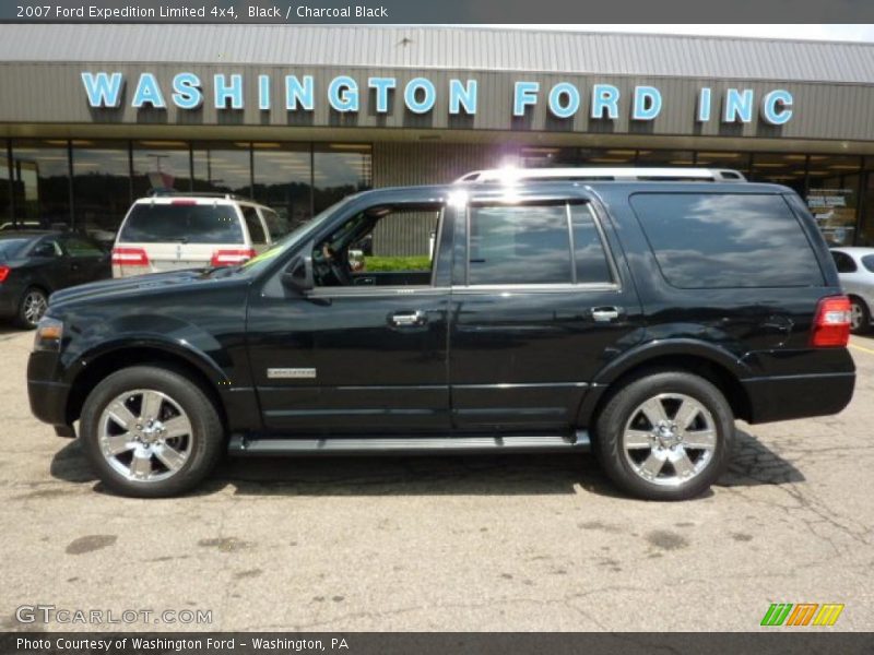 Black / Charcoal Black 2007 Ford Expedition Limited 4x4