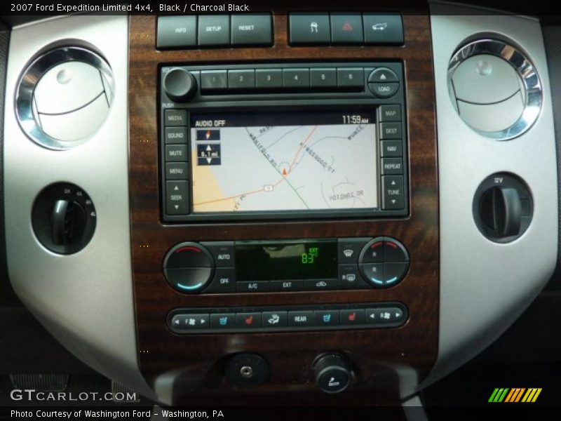 Black / Charcoal Black 2007 Ford Expedition Limited 4x4