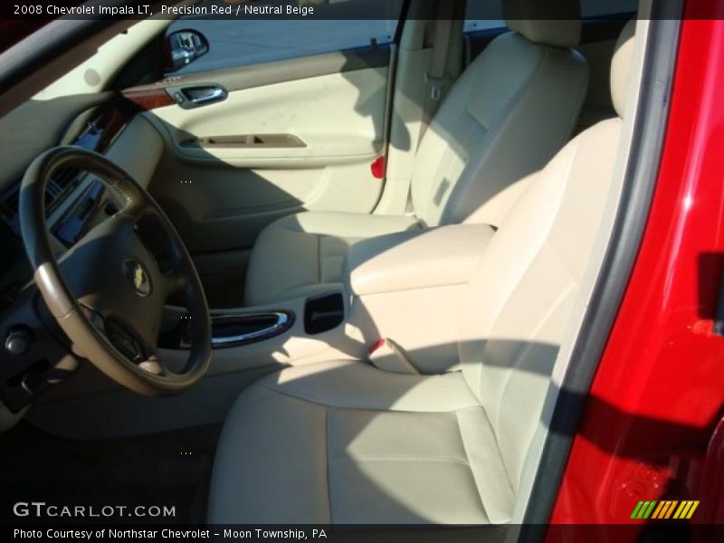 Precision Red / Neutral Beige 2008 Chevrolet Impala LT
