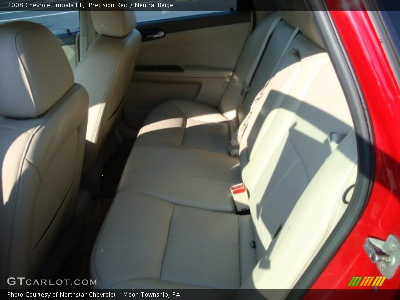 Precision Red / Neutral Beige 2008 Chevrolet Impala LT