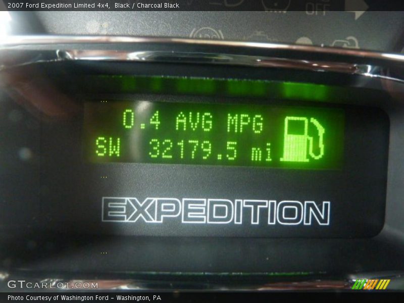 Black / Charcoal Black 2007 Ford Expedition Limited 4x4