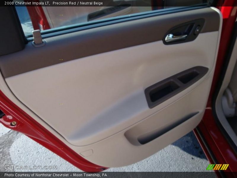 Precision Red / Neutral Beige 2008 Chevrolet Impala LT