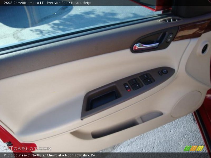 Precision Red / Neutral Beige 2008 Chevrolet Impala LT