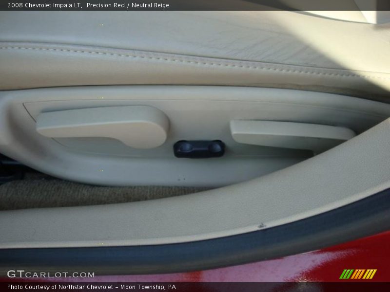 Precision Red / Neutral Beige 2008 Chevrolet Impala LT