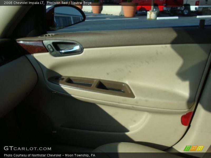 Precision Red / Neutral Beige 2008 Chevrolet Impala LT