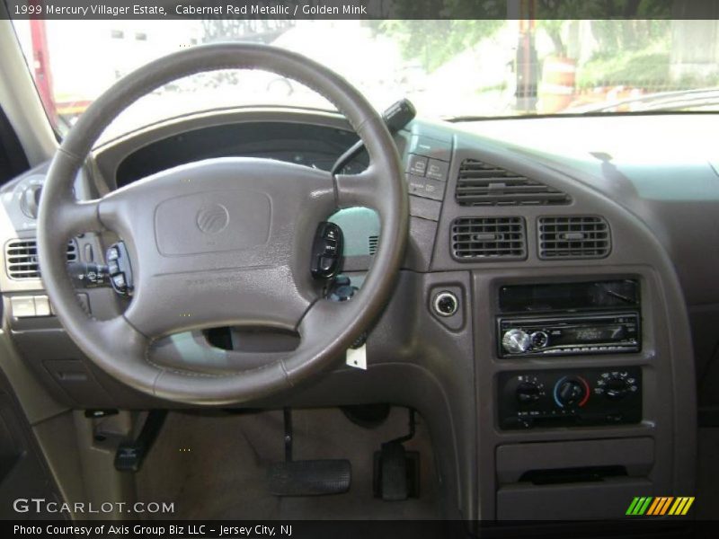 Cabernet Red Metallic / Golden Mink 1999 Mercury Villager Estate