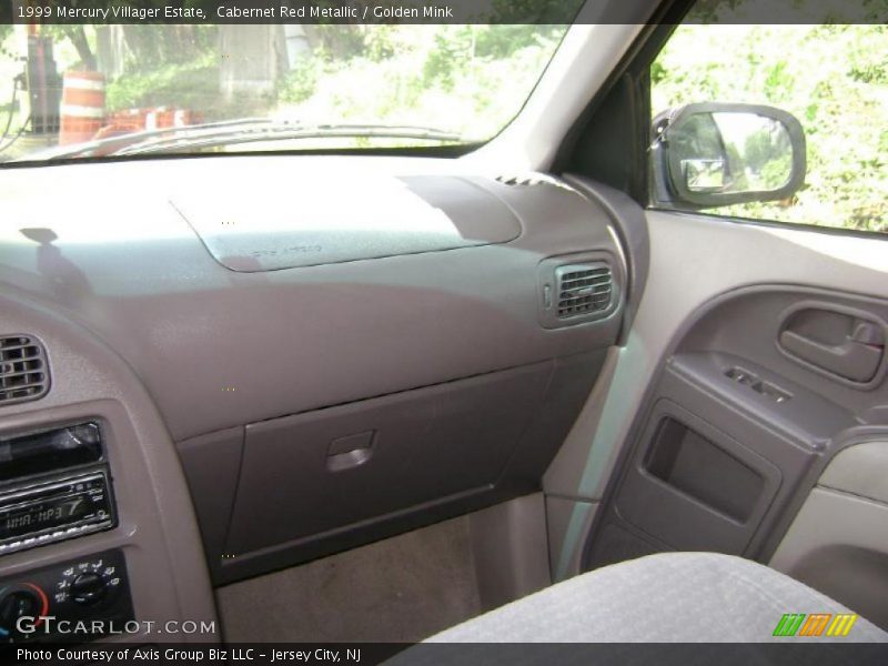Cabernet Red Metallic / Golden Mink 1999 Mercury Villager Estate