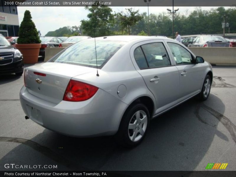 Ultra Silver Metallic / Neutral 2008 Chevrolet Cobalt LS Sedan