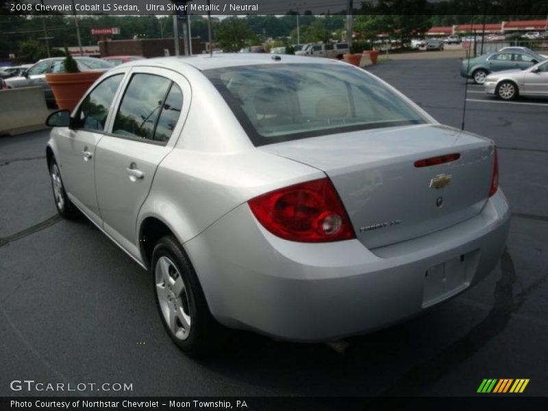 Ultra Silver Metallic / Neutral 2008 Chevrolet Cobalt LS Sedan