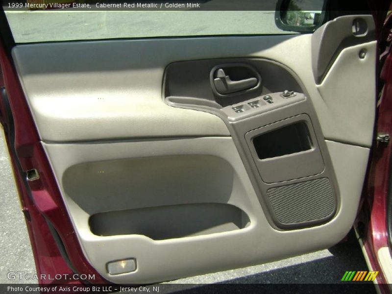 Cabernet Red Metallic / Golden Mink 1999 Mercury Villager Estate