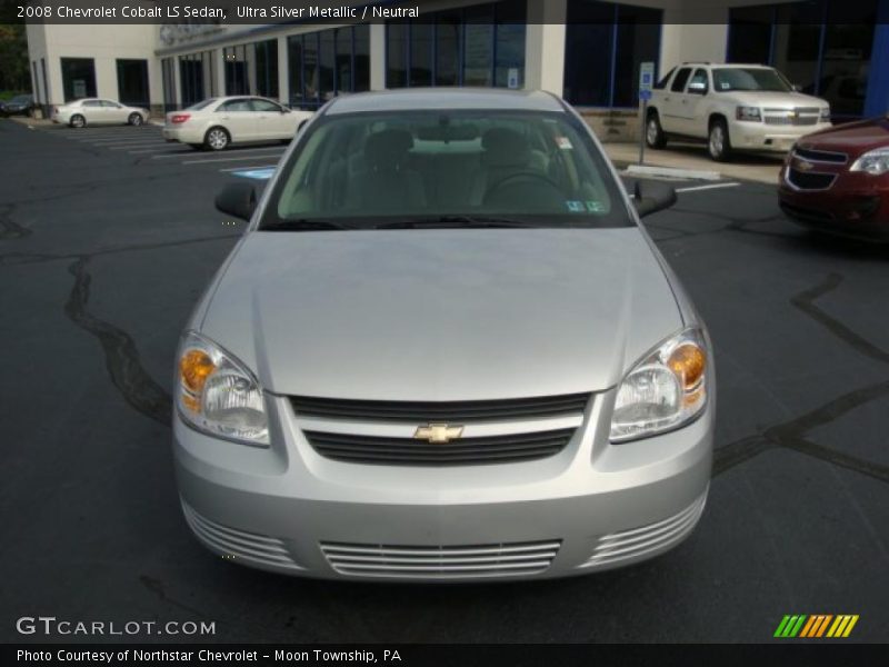 Ultra Silver Metallic / Neutral 2008 Chevrolet Cobalt LS Sedan