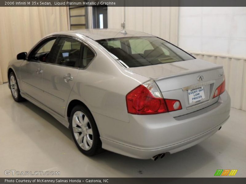 Liquid Platinum Metallic / Graphite 2006 Infiniti M 35x Sedan