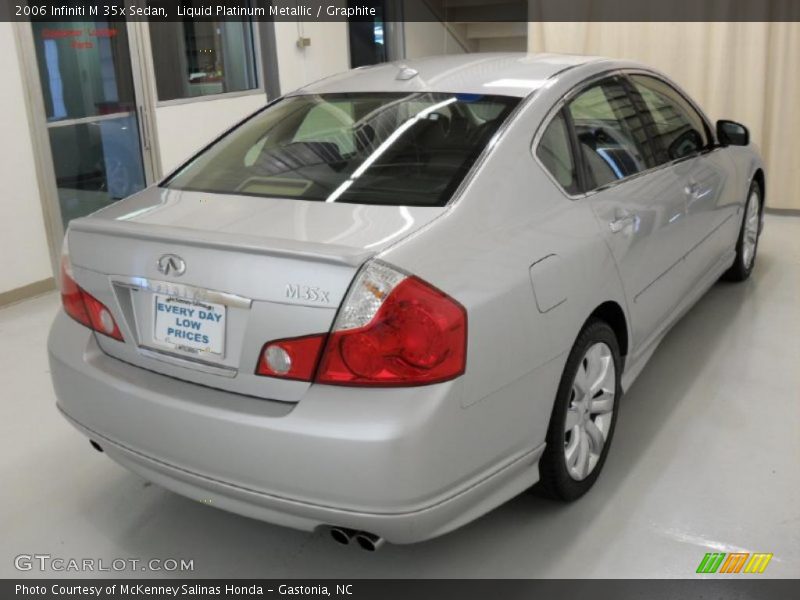 Liquid Platinum Metallic / Graphite 2006 Infiniti M 35x Sedan