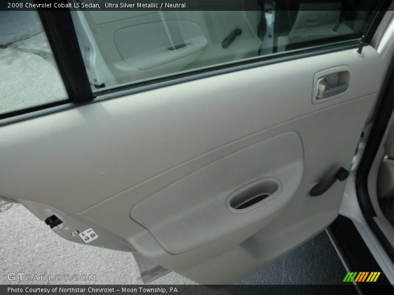 Ultra Silver Metallic / Neutral 2008 Chevrolet Cobalt LS Sedan