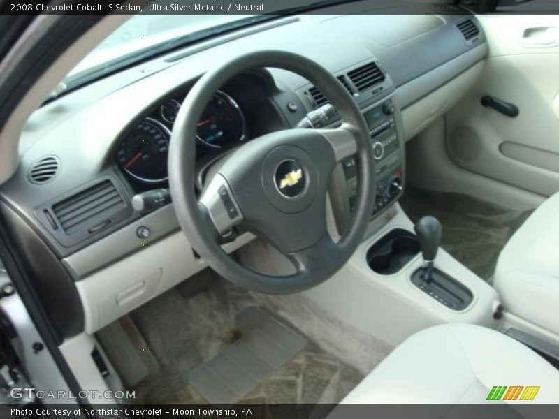 Ultra Silver Metallic / Neutral 2008 Chevrolet Cobalt LS Sedan