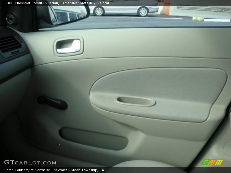 Ultra Silver Metallic / Neutral 2008 Chevrolet Cobalt LS Sedan