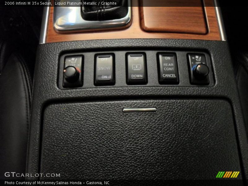 Liquid Platinum Metallic / Graphite 2006 Infiniti M 35x Sedan