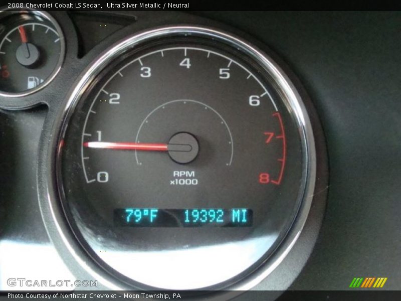 Ultra Silver Metallic / Neutral 2008 Chevrolet Cobalt LS Sedan