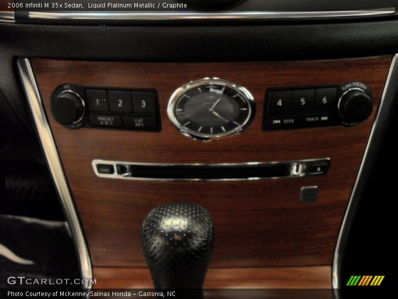Liquid Platinum Metallic / Graphite 2006 Infiniti M 35x Sedan