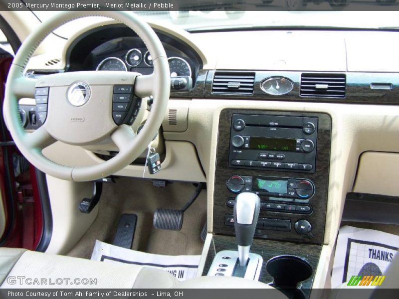 Merlot Metallic / Pebble 2005 Mercury Montego Premier