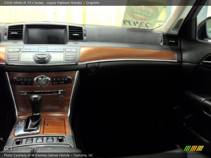 Liquid Platinum Metallic / Graphite 2006 Infiniti M 35x Sedan