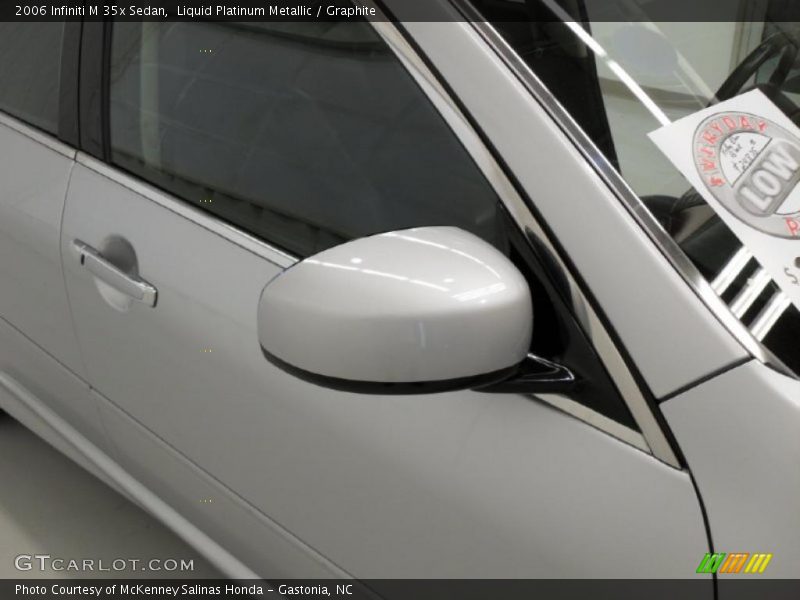 Liquid Platinum Metallic / Graphite 2006 Infiniti M 35x Sedan