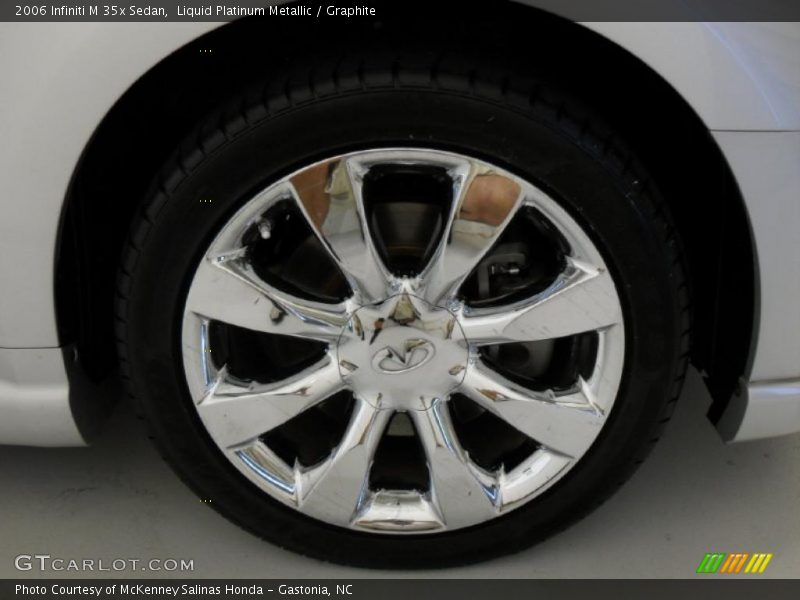 Liquid Platinum Metallic / Graphite 2006 Infiniti M 35x Sedan