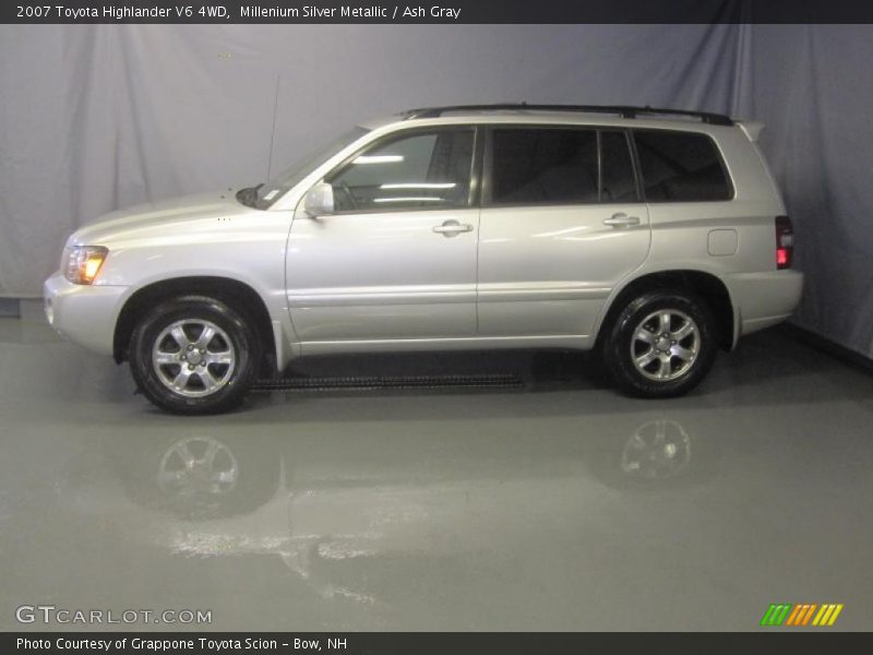 Millenium Silver Metallic / Ash Gray 2007 Toyota Highlander V6 4WD