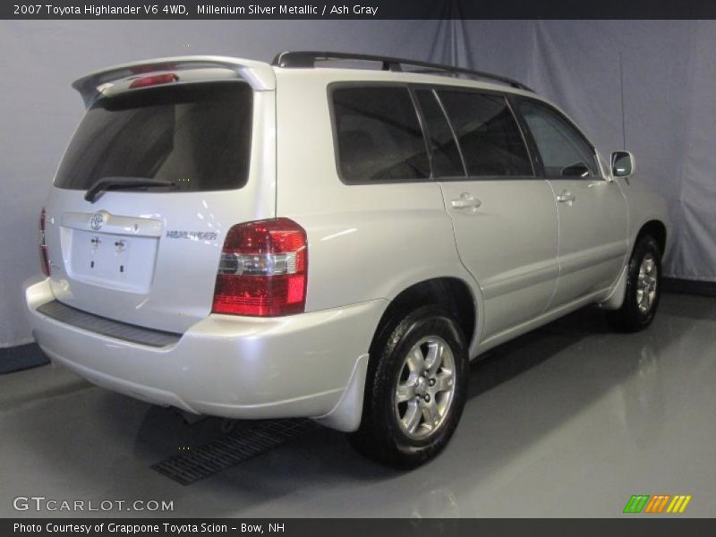 Millenium Silver Metallic / Ash Gray 2007 Toyota Highlander V6 4WD