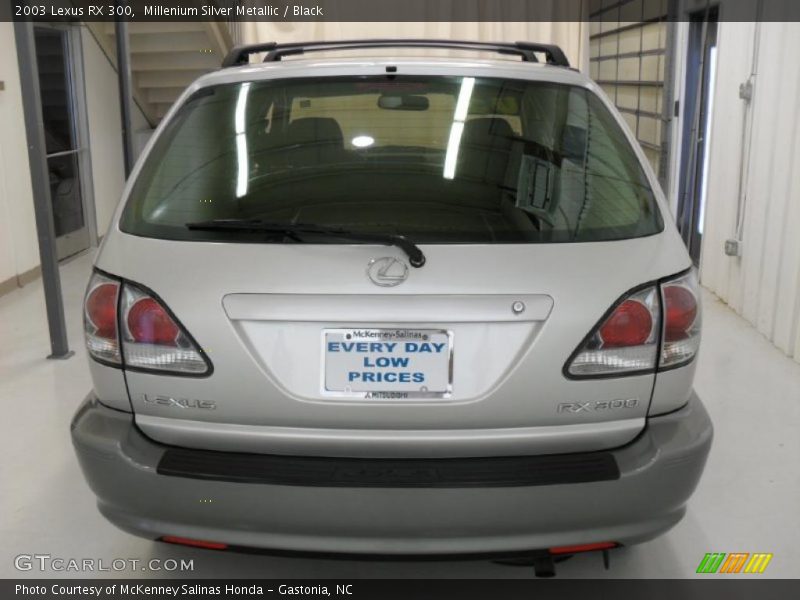 Millenium Silver Metallic / Black 2003 Lexus RX 300