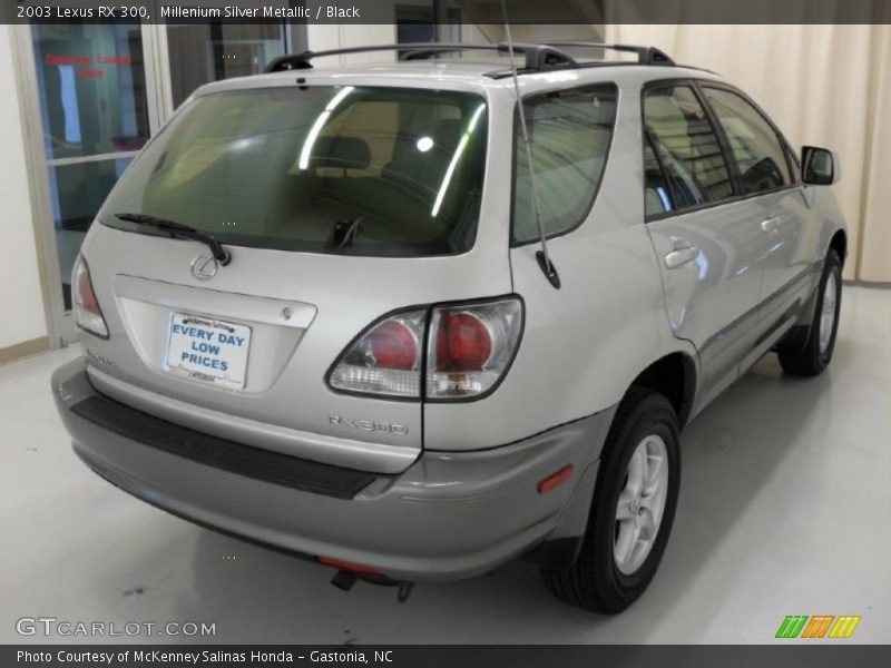 Millenium Silver Metallic / Black 2003 Lexus RX 300