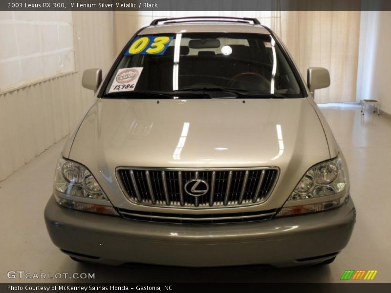 Millenium Silver Metallic / Black 2003 Lexus RX 300