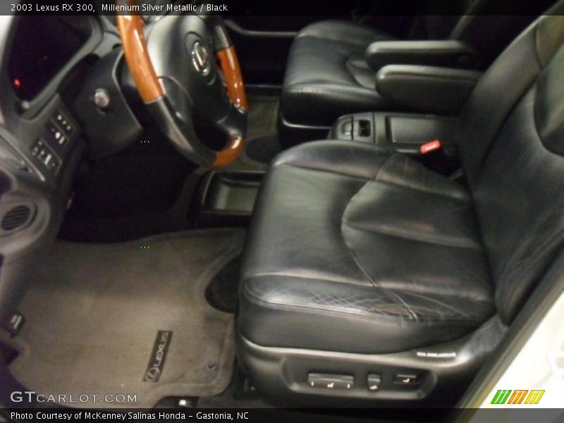 Millenium Silver Metallic / Black 2003 Lexus RX 300