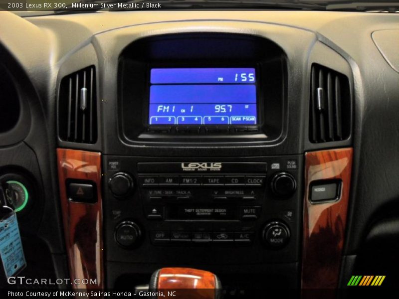 Millenium Silver Metallic / Black 2003 Lexus RX 300