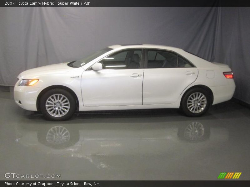 Super White / Ash 2007 Toyota Camry Hybrid