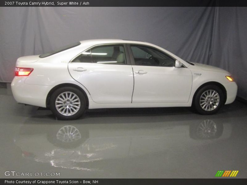 Super White / Ash 2007 Toyota Camry Hybrid