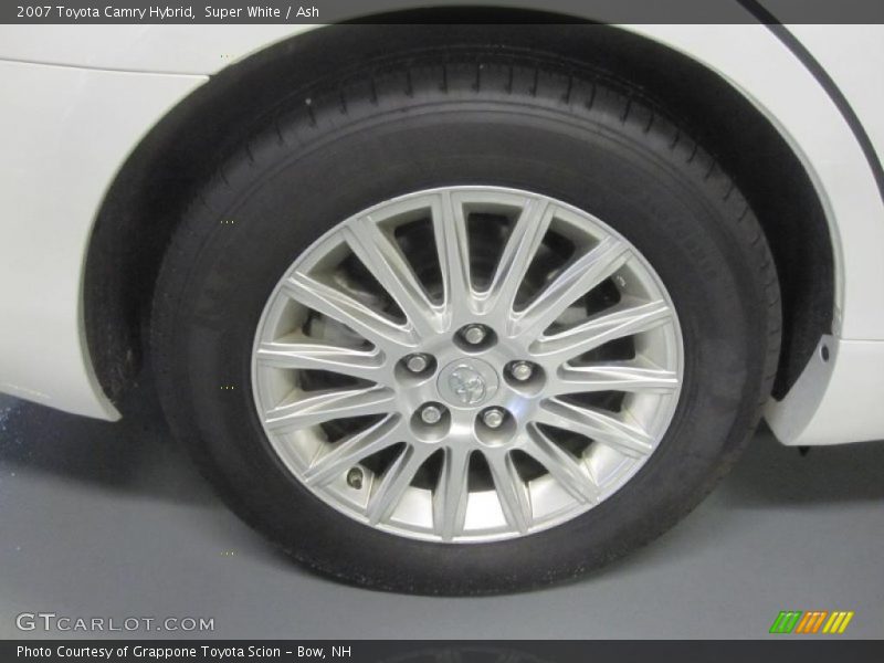 Super White / Ash 2007 Toyota Camry Hybrid