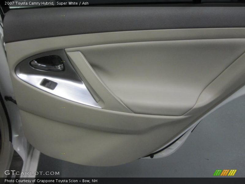 Super White / Ash 2007 Toyota Camry Hybrid