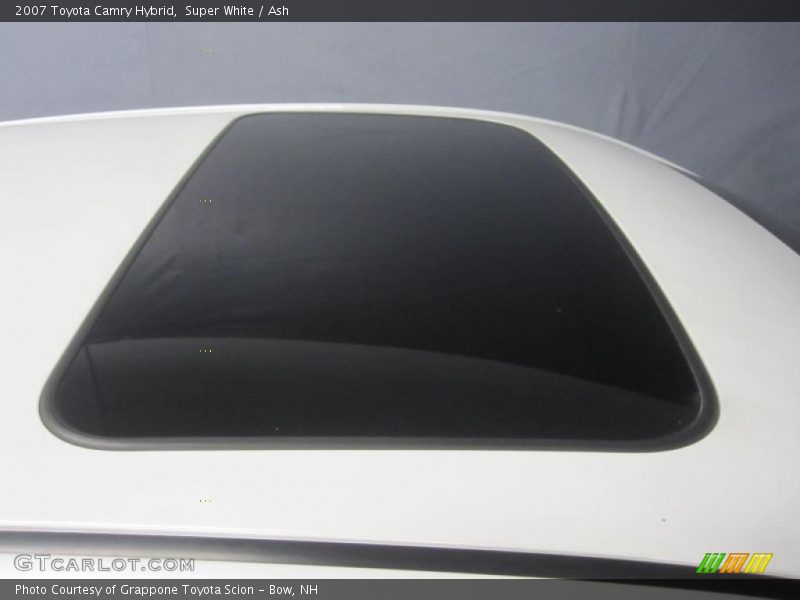 Super White / Ash 2007 Toyota Camry Hybrid